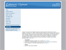 Tablet Screenshot of lebanonclymanmutual.com